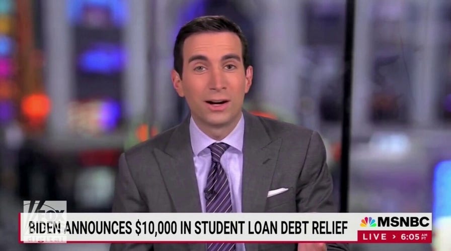CNBC's Andrew Ross Sorkin says Biden's college debt handout will "make things harder" to bring down inflation 