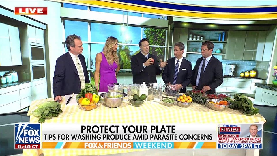 How to wash produce safely amid parasite outbreak concerns