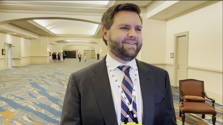 JD Vance speaks with Fox News Digital at CPAC 2022