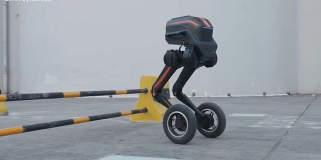 China's Tron 1 Robot hurdles over obstacles like its nothing