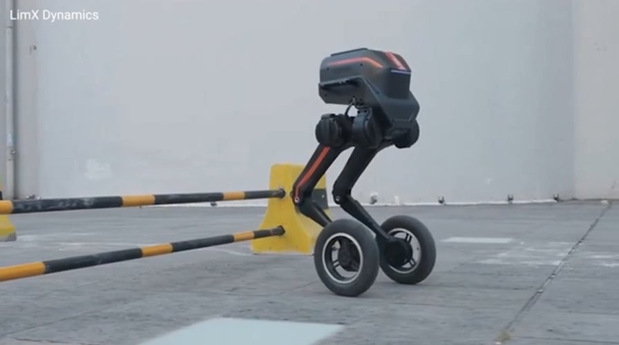 China's Tron 1 Robot hurdles over obstacles like its nothing