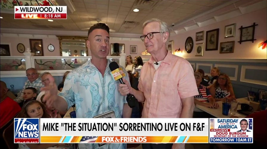 Mike 'The Situation' Sorrentino discusses addiction recovery, potential run for office in New Jersey