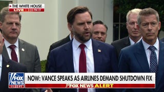 'Stop this craziness': Vice President JD Vance, aviation officials demand end to shutdown