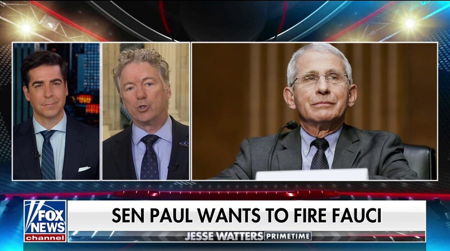Sen. Rand Paul: It's time we remove Dr. Fauci from his position