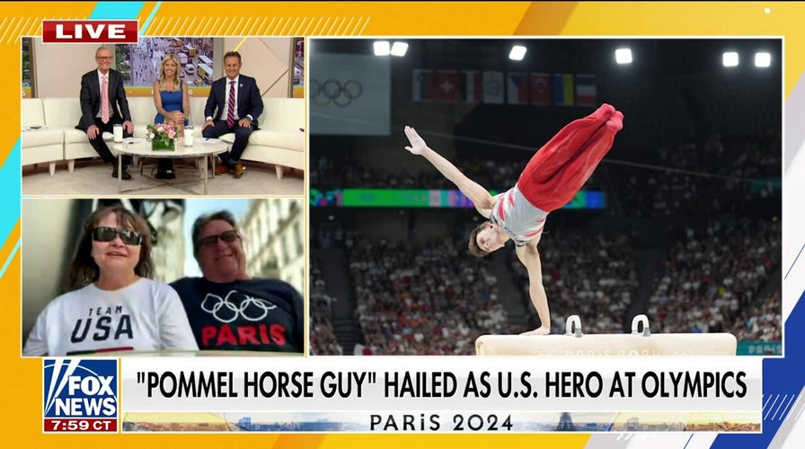 US gymnast Stephen Nedoroscik goes viral: 'Clark Kent of men's gymnastics'