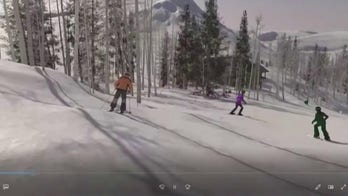 Gwyneth Paltrow's ski accident recreation video