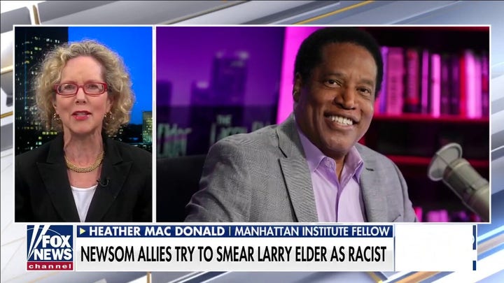 Heather Mac Donald claps back against accusations that Larry Elder is racist
