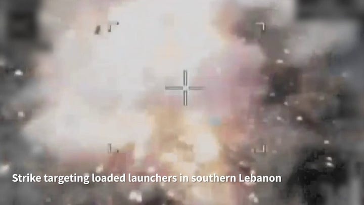Israeli military strikes Hezbollah targets in Lebanon