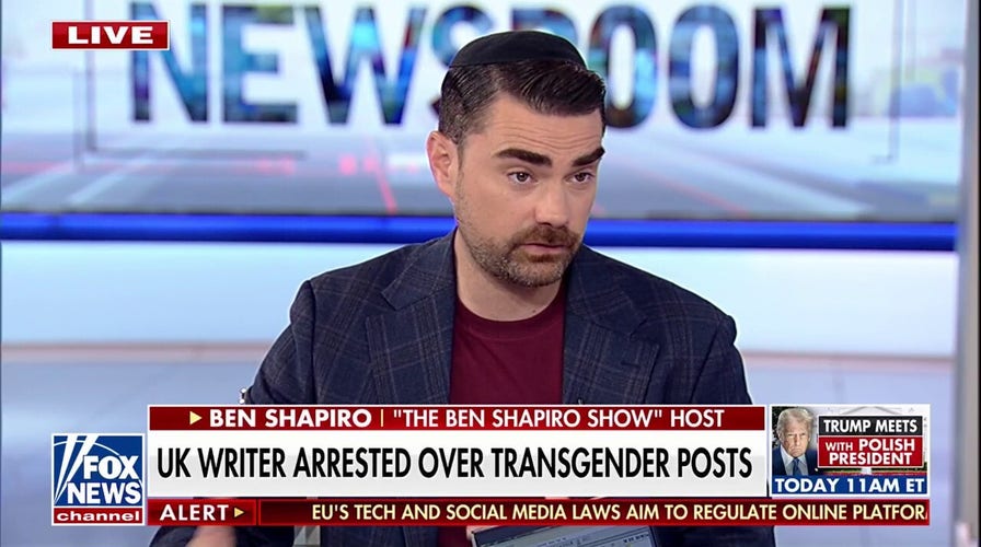 Ben Shapiro talks UK censorship after comedian's arrest 