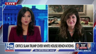 Critics of White House renovations don't have historical context, reporter says