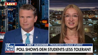 Progressive college student: 'I will not tolerate disrespect' - Fox News