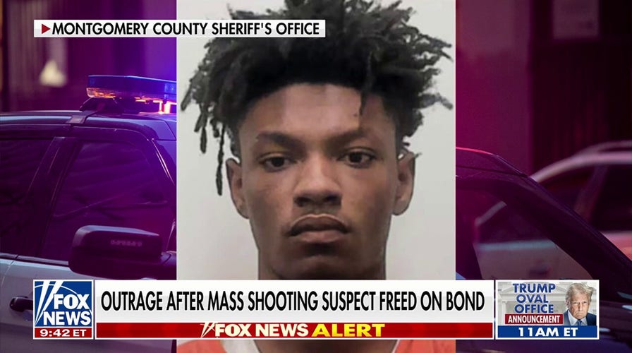 Outrage after mass shooting suspect freed on bond in Alabama