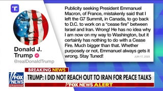 Trump goes off on Macron after leaving G7 summit: 'Emmanuel always gets it wrong'