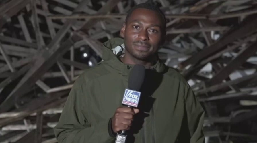 Fox News’ Charles Watson visits collapsed storage building in Hurricane Ian aftermath