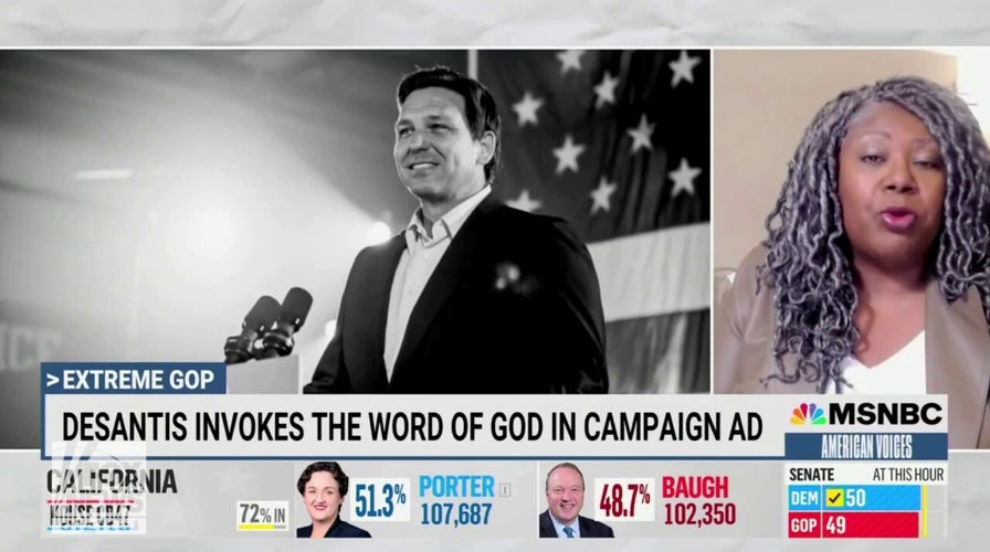 Ron DeSantis 'thinks he has dominion over this Earth,' says MSNBC columnist 