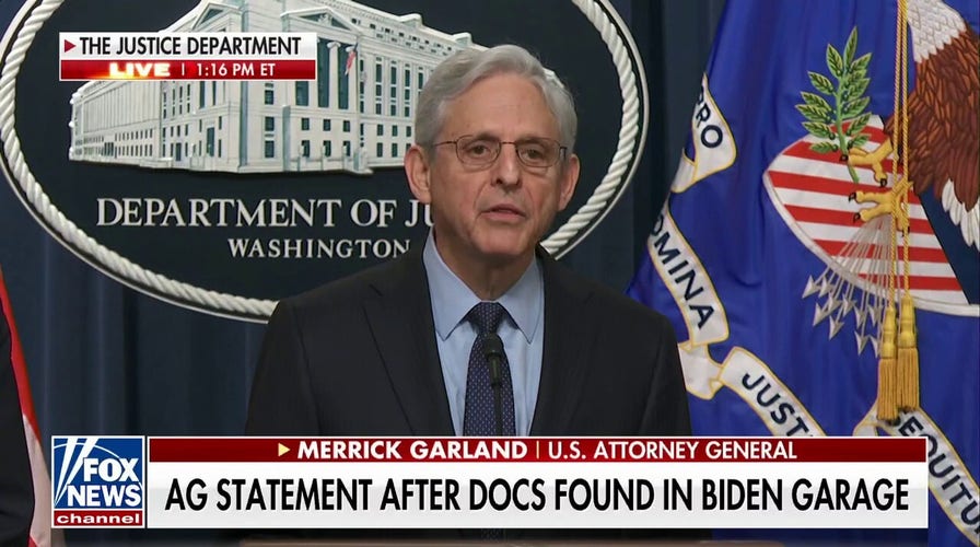 Merrick Garland announces special counsel appointment for Biden classified documents