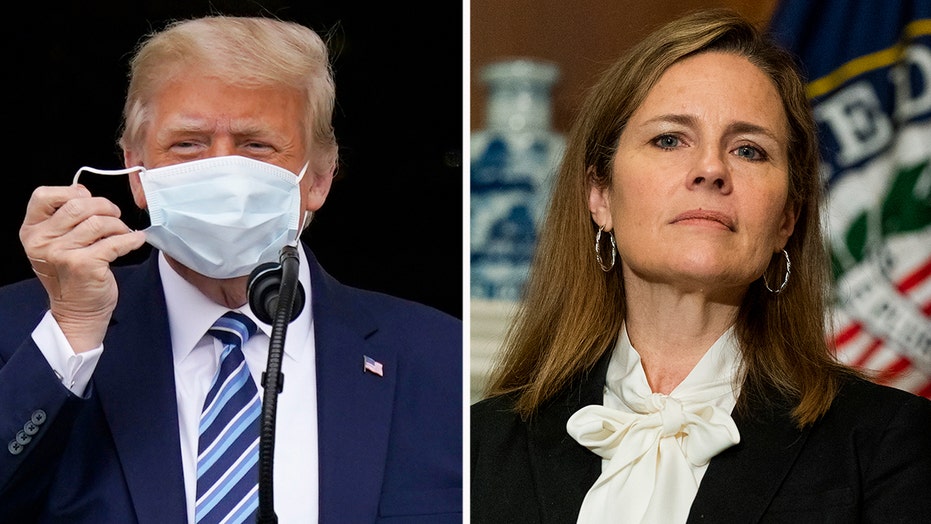 Trump Looms Large In Barrett Hearing As Harris Dems Sound Alarms Over Obamacare Election Coronavirus Fox News