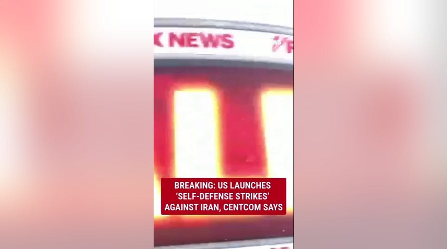 BREAKING: US launches ‘SELF-DEFENSE STRIKES’ against Iran, CENTCOM says