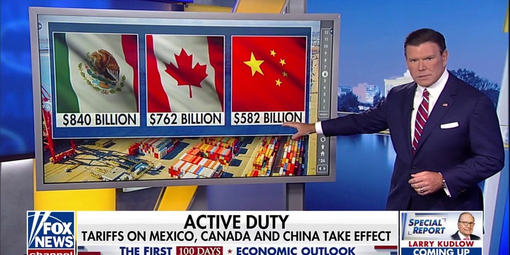 Bret Baier explains the fallout of Trump tariffs on China, Mexico and Canada