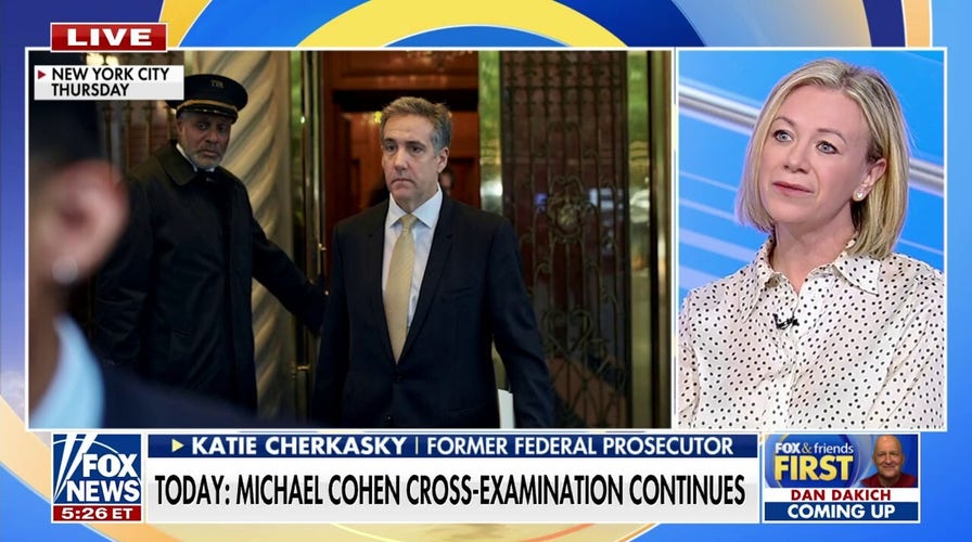 Michael Cohen's credibility has already been 'annihilated' as cross-examination continues: Katie Cherkasky