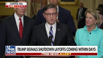 GOP leaders urge Democrats to be 'brave' and open up the government