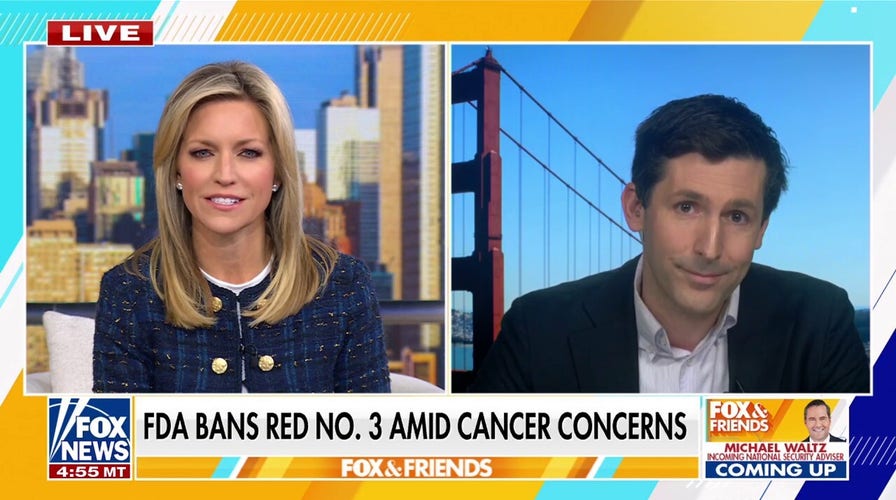 La FDA prohíbe el colorante alimentario rojo ante la preocupación por el cáncer