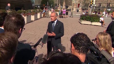 Canadian Prime Minister Mark Carney says US needs to stop 'trying to be tough' and 'doing memes' in trade war