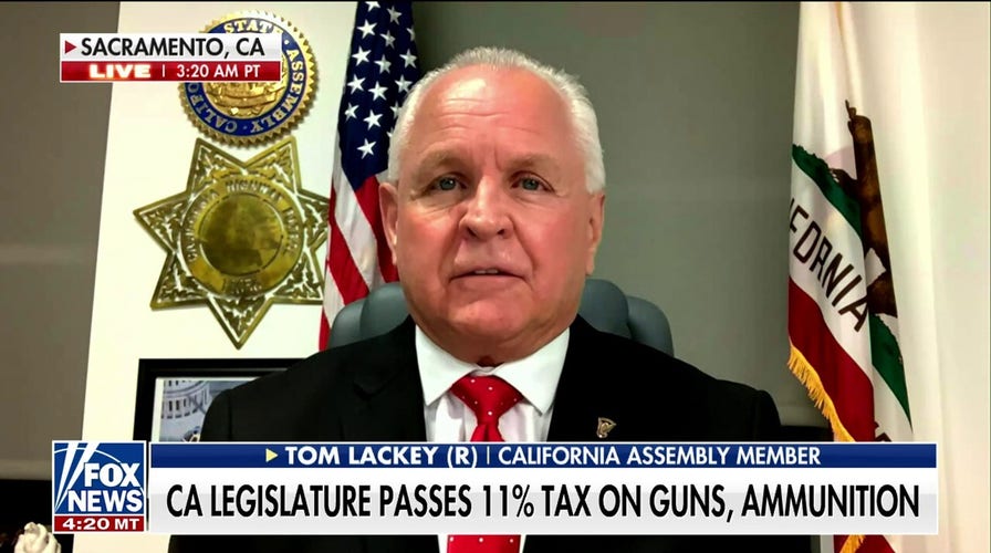 California legislature passes 11% tax on guns, ammunition