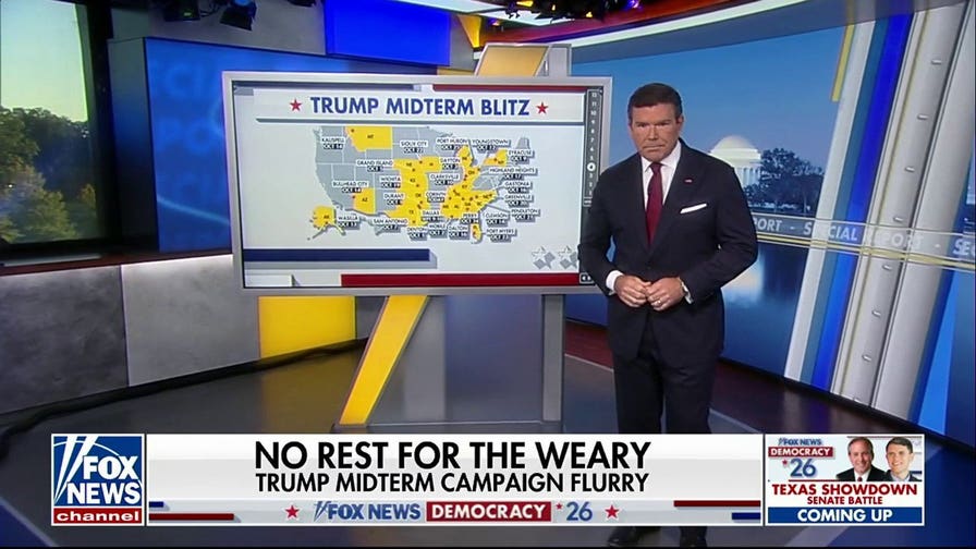 Midterm Sprint: Bret Baier breaks down competitive Senate races