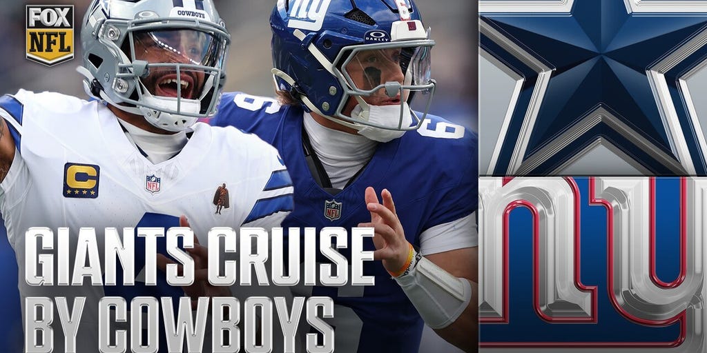 Kevin Kugler and Daryl Johnston share their BIGGEST takeaway from the Giants' DOMINANT win over the Cowboys | NFL on FOX