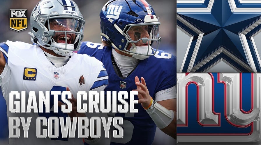 Kevin Kugler and Daryl Johnston share their BIGGEST takeaway from the Giants' DOMINANT win over the Cowboys | NFL on FOX