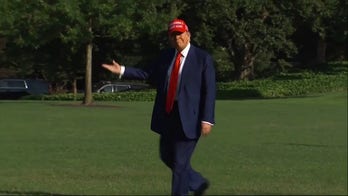 Trump takes no questions from reporters en route to National Security Council meeting