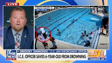 ICE officer Gregory Simmons details saving child from drowning