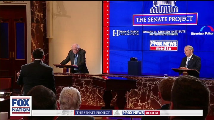 WATCH LIVE: Bernie Sanders, Lindsey Graham face off in Fox Nation live debate moderated by Bret Baier.