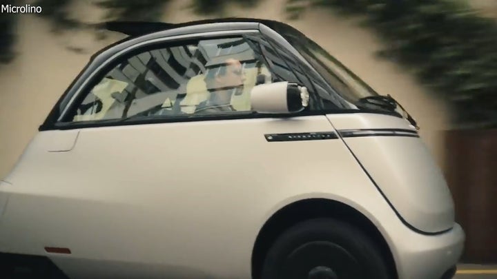 'CyberGuy': This microcar can squeeze into just about any parking spot