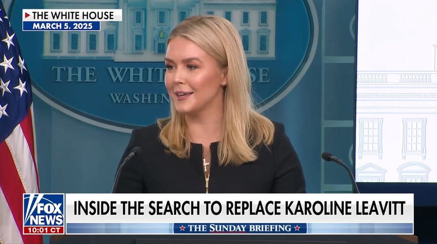 Trump weighs options for Karoline Leavitt replacement