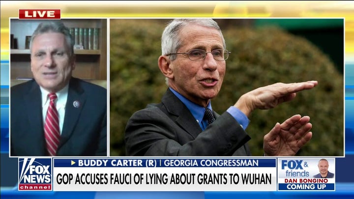 Rep. Carter: Fauci was more interested in his own PR campaign than finding truth
