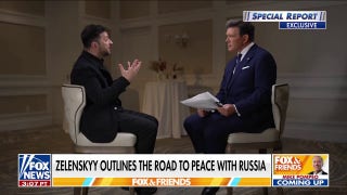 Zelenskyy talks road to peace with Bret Baier