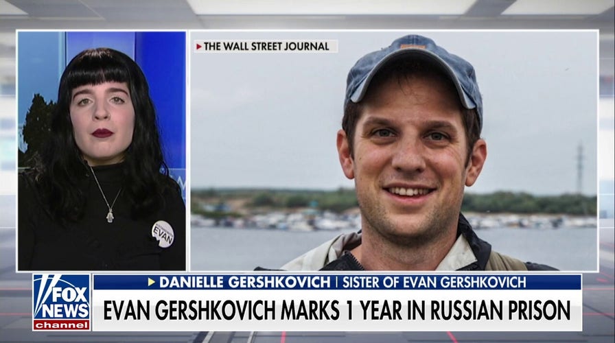 Sister of American reporter in Russian prison reflects on past year: 'I miss him so much'