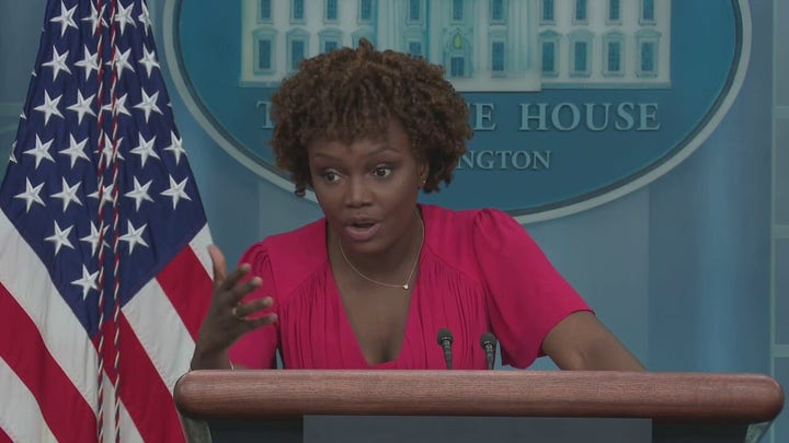 White House press secretary Karine Jean-Pierre botches answer to question on inflation 