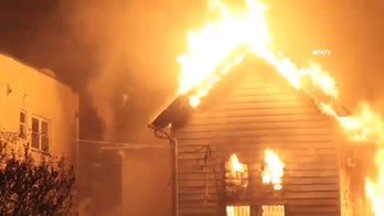 Blaze engulfs historic NYC church