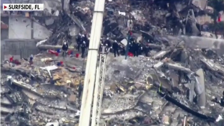 Officials are on day 5 of search and rescue efforts in Surfside, Florida 