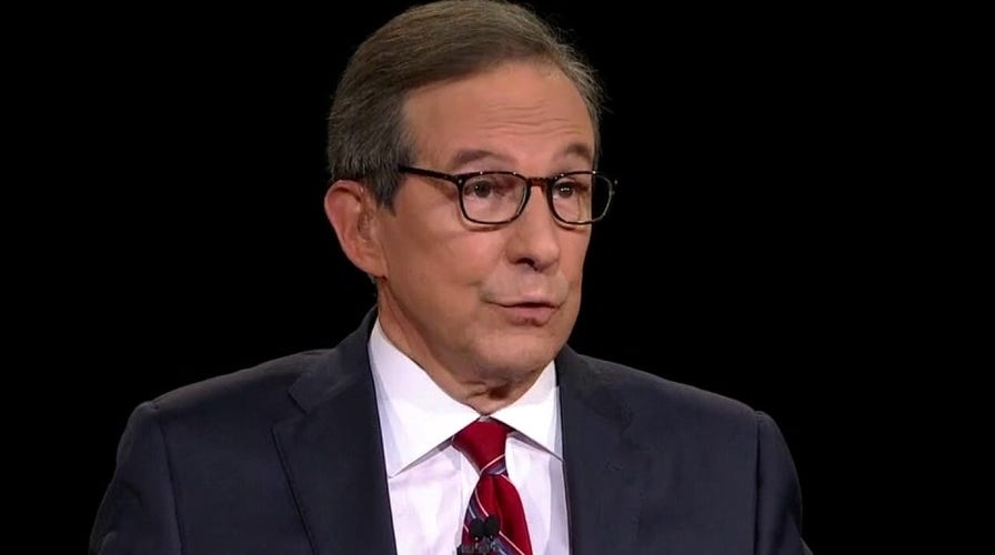 Chris Wallace scolds President Trump over debate interruptions