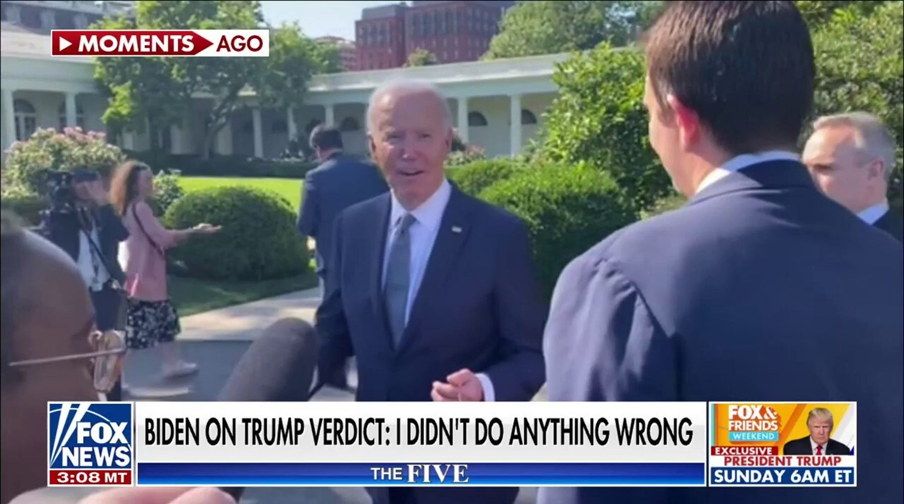 Biden Dismisses Trump's Guilty Verdicts, Defends Justice System