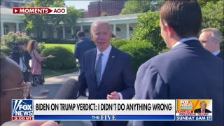 Biden on Trump verdict: I didn't do anything wrong - Fox News