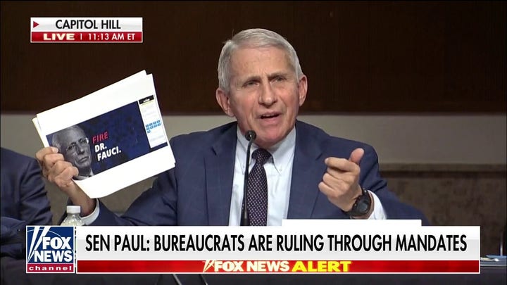 Dr. Fauci places blame for death threats on Rand Paul in tense Senate hearing