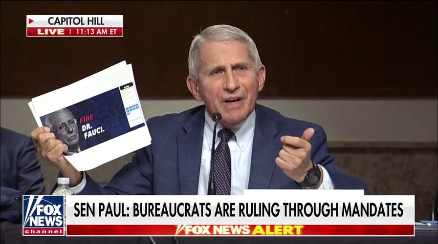 Dr. Fauci places blame for death threats on Rand Paul in tense Senate hearing