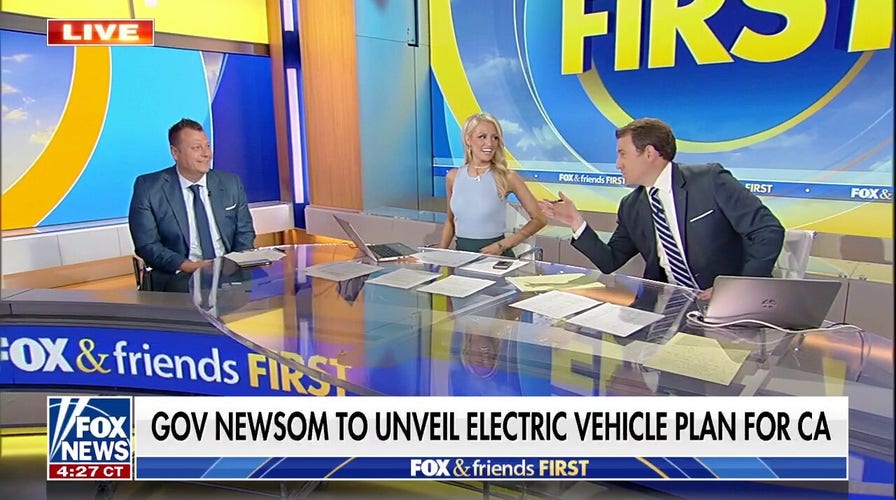Jimmy Joins 'Fox and Friends First' To Discuss Newsom's Electric Vehicle Push