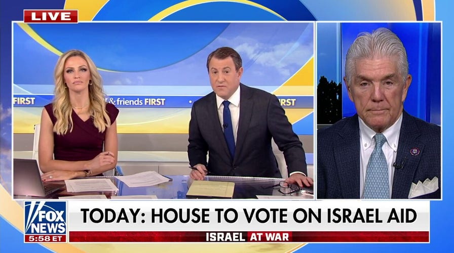 House to vote on Speaker Johnson's aid to Israel package, slashing IRS funding