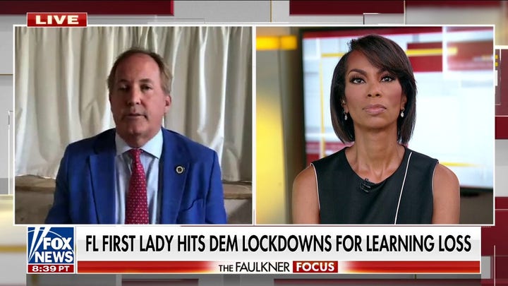 Texas AG on Florida's first lady slamming Dems over COVID learning loss: 'Good policy attracts good people'